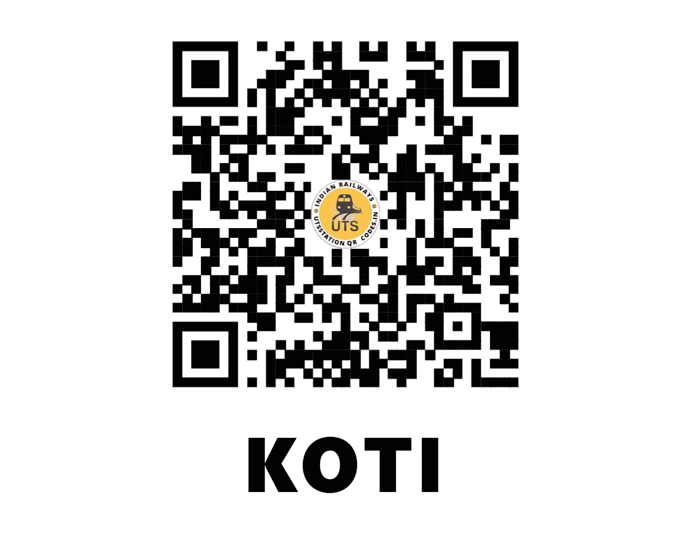 UTS QR Code for KOTI - KOTI - NR (HIMACHAL PRADESH)